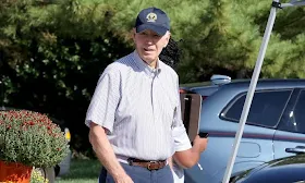 Biden rings the bell after completing course of radiation therapy for cancer