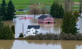 Historic floods have washed away homes and stranded families in Washington state