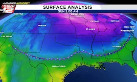 A BIG Cold Front for Sunday
