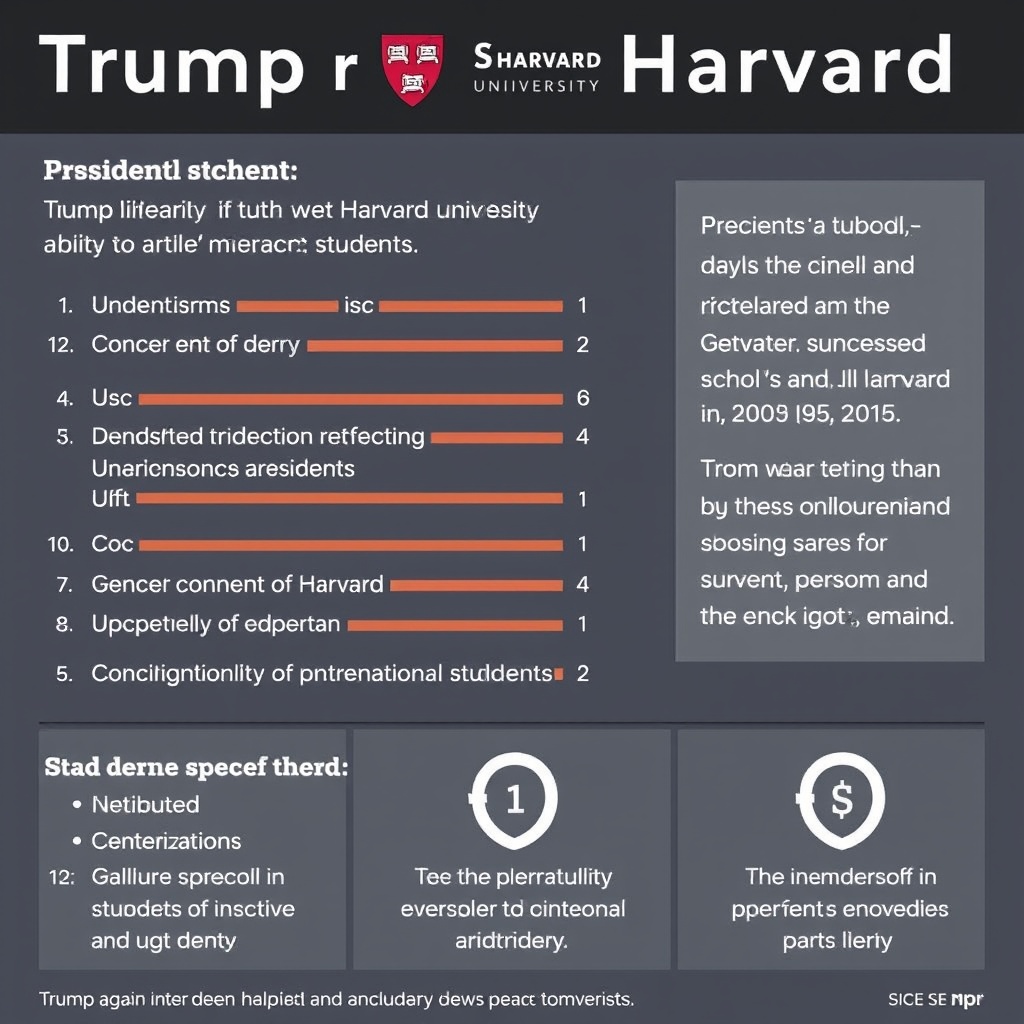 Trump again blasts Harvard over international students as judge blocks revocation