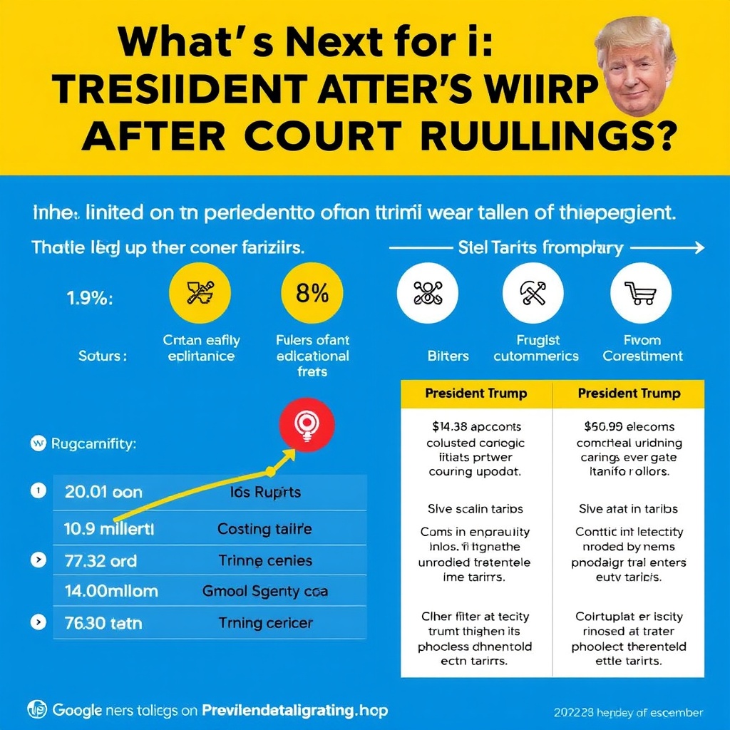 What's next for President Trump's tariffs after whiplash court rulings?