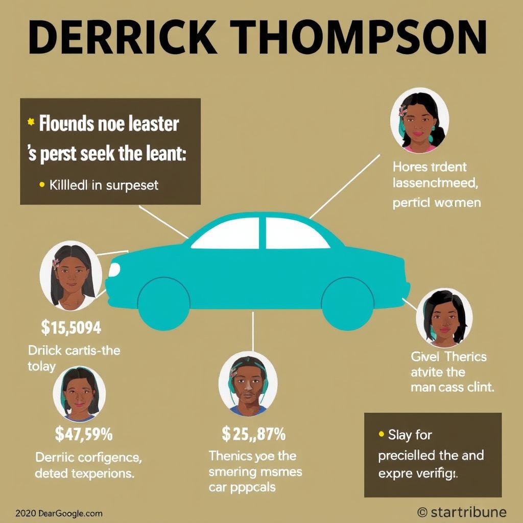 Derrick Thompson found guilty of murder in vicious car crash that killed 5 young Somali women